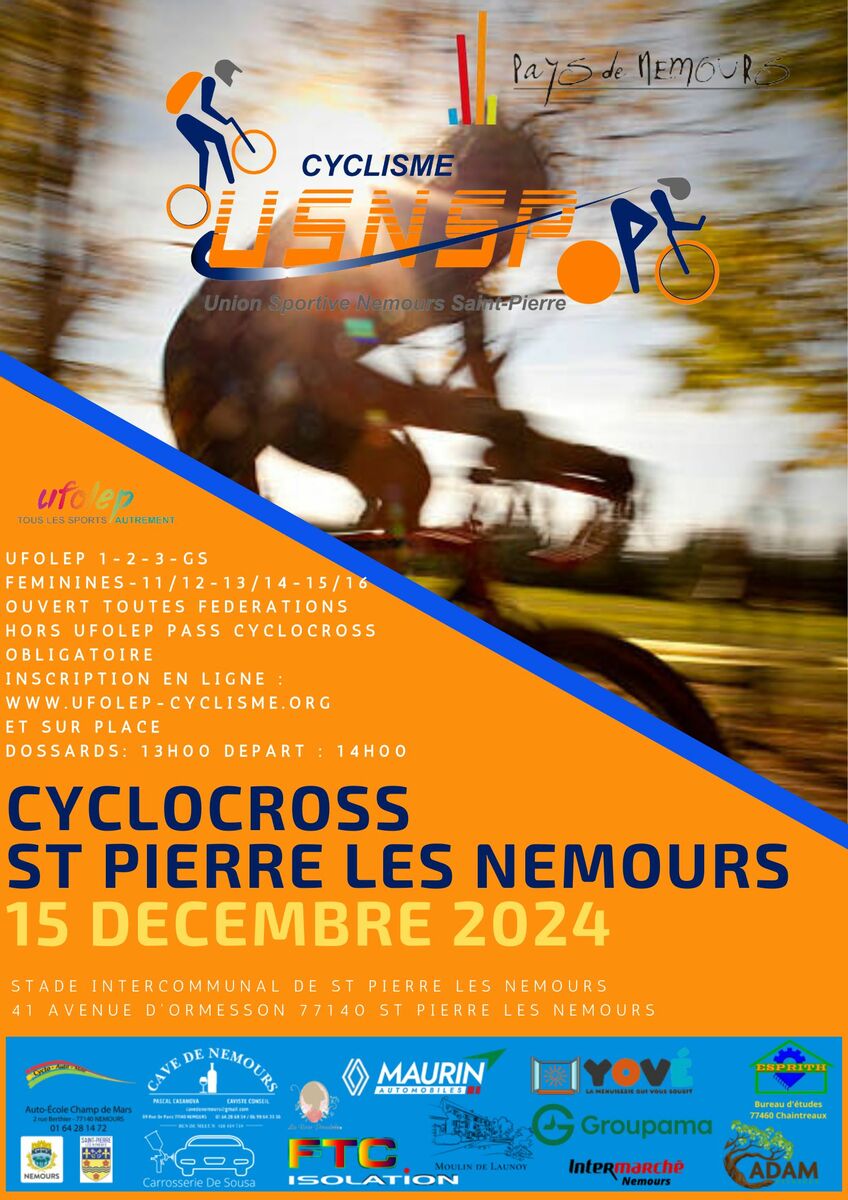 Cyclocross de St Pierre Lès Nemours